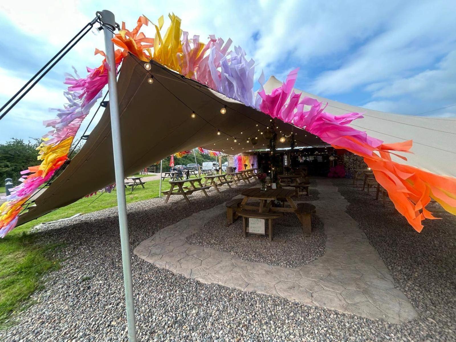 Arcadia Safari Tent In Private 5 Acre Field Wrexham Exterior photo